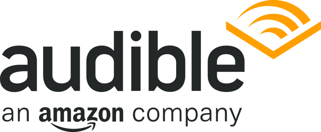 Audible logo with the text 