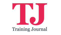 Logo with large red letters 